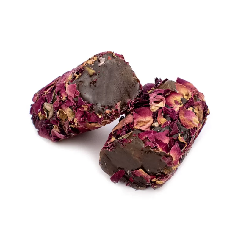 Turkish Delight Covered Rose Petals